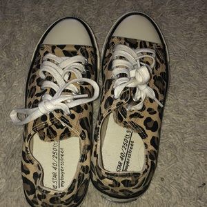 Cheetah print shoes